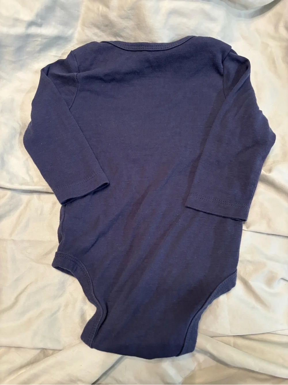 Carter's Navy “Love Makes a Family” Long-Sleeve Onesie with Teal Heart